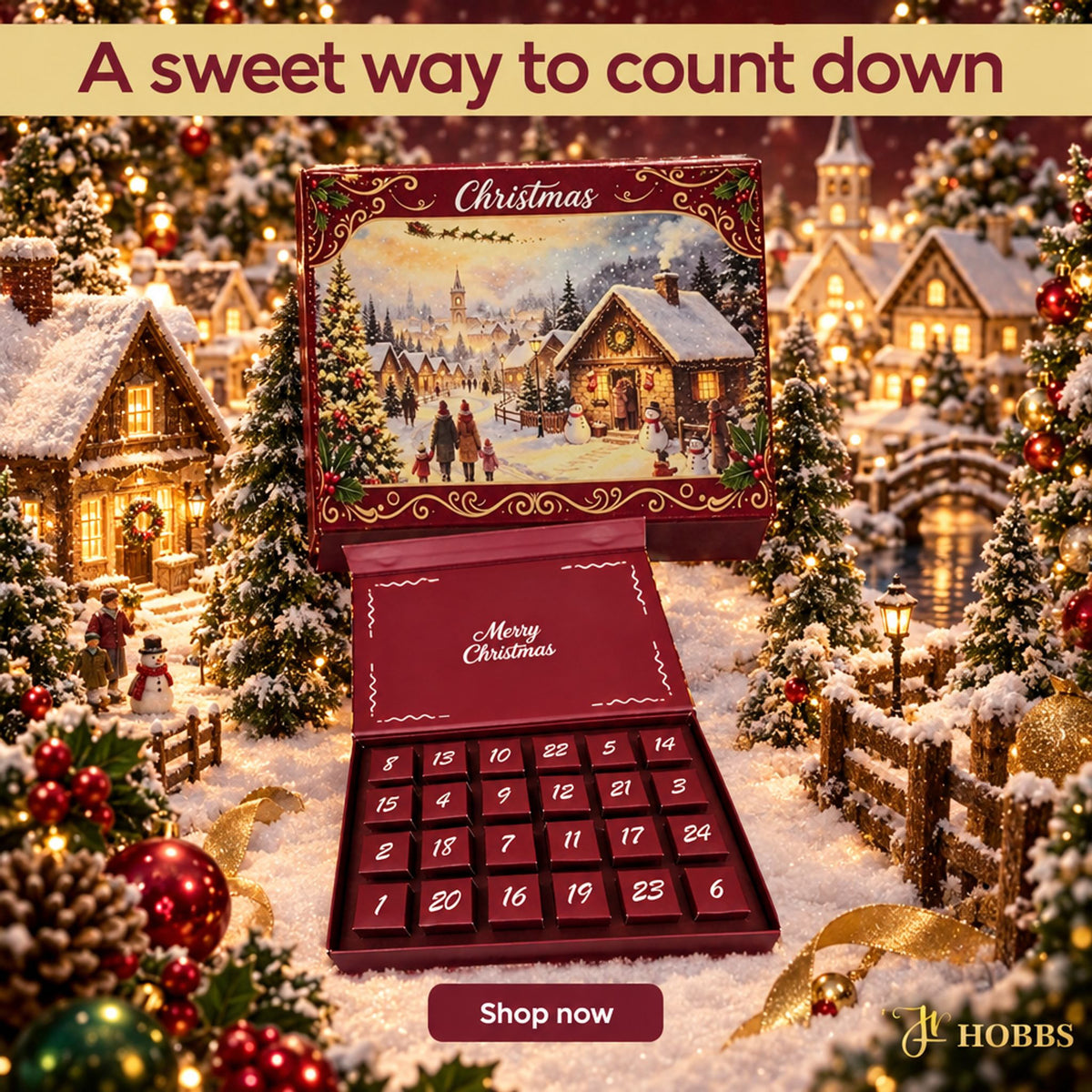 Hobbs Luxury Chocolate Advent Calendar