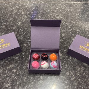 Box of 6 Assorted Mixed Chocolates - Luxury Chocolate Gift Box